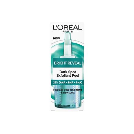 L'OREAL PARIS BRIGHT REVEAL Ексфолиращ пилинг против тъмни петна, 25мл