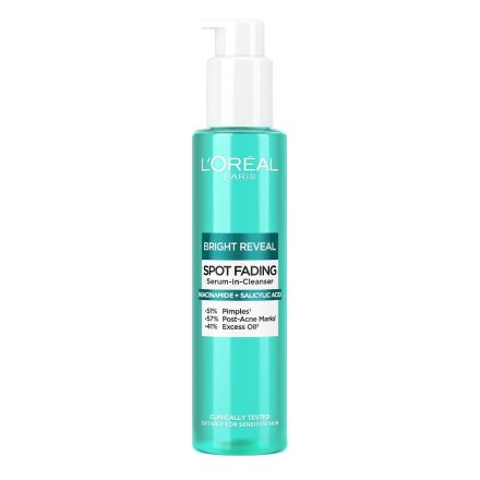 L'OREAL PARIS BRIGHT REVEAL Гел за почистване на лице, 150мл