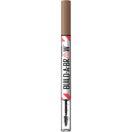 MAYBELLINE NEW YORK BUILD-A-BROW Молив за вежди и фиксиращ гел 2 в 1 255 soft brown