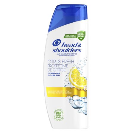 HEAD&SHOULDERS CITRUS FRESH Шампоан за коса, 330мл