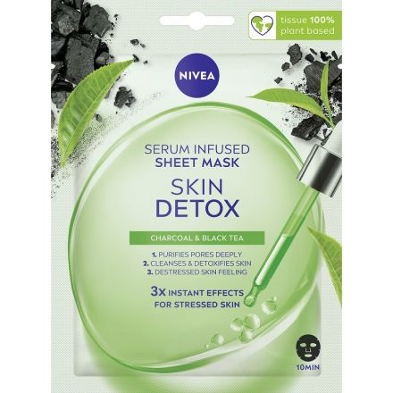 NIVEA SKIN DETOX Лист маска, 1бр