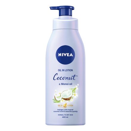 NIVEA SENSES COCONUT & MONOI OIL Лосион за тяло с масла, 400 мл.