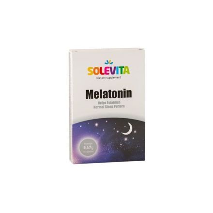 SOLEVITA MELATONIN  Хранителна добавка, 10 капсули