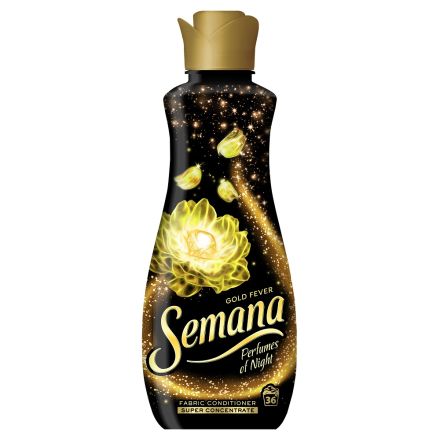 SEMANA PERFUMES OF NIGHT GOLD FEVER Омекотител, 36 пранета