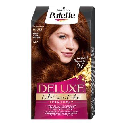 PALETTE DELUXE Боя за коса 6-70 (667) Copper Mahogany