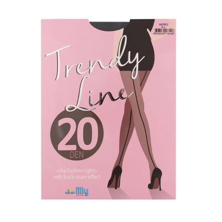 LILLY Чорапогащи TRENDY LINE 20 DEN черни Р-Р 4