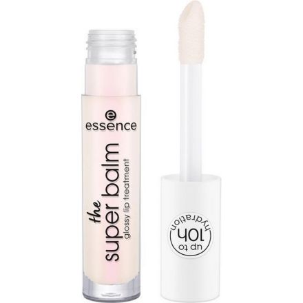 ESSENCE THE SUPER BALM GLOSSY Гланц за устни подхранващ 01