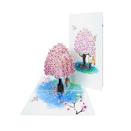 KIRIORI POP UP  Поздравителна картичка "ВЕЧНОСТ"