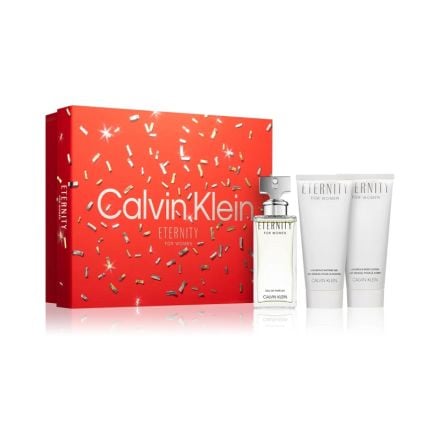 CALVIN KLEIN ETERNITY Комплект дамска тоалетна вода 50мл + лосион, 100мл + душ гел, 100мл