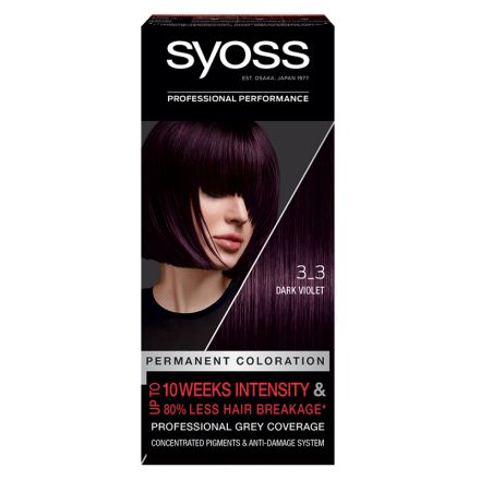 SYOSS COLOR Боя за коса  3-3 Dark Violet