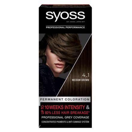 SYOSS COLOR Боя за коса  4-1 Medium Brown
