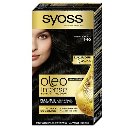 SYOSS OLEO INTENSE  Боя за коса 1-10 Intense black