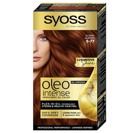 SYOSS OLEO INTENSE Боя за коса 5-77 Glossy Auburn 