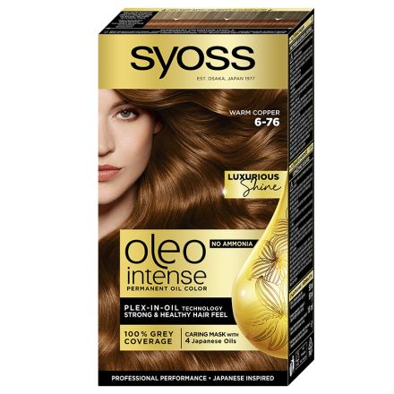 SYOSS OLEO INTENSE Боя за коса 6-76 Warm copper