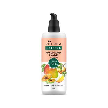 VELNEA NATURAL MANGO, PAPAYA & MARULA Серум за тяло, 200 мл