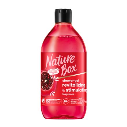 NATURE BOX POMEGRANATE OIL Душ гел , 385 мл.