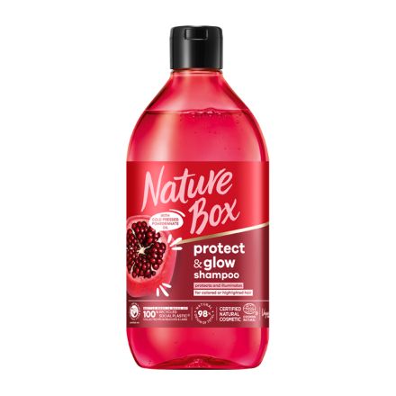 NATURE BOX POMEGRANATE OIL Шампоан за коса, 385мл