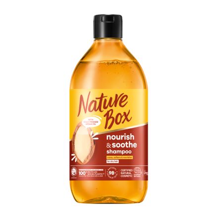 NATURE BOX ARGAN OIL Шампоан за коса, 385 мл