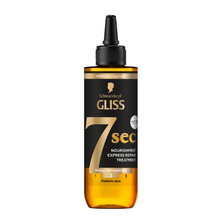 GLISS 7SEC OIL NUTRITIVE Маска за коса, 200 мл