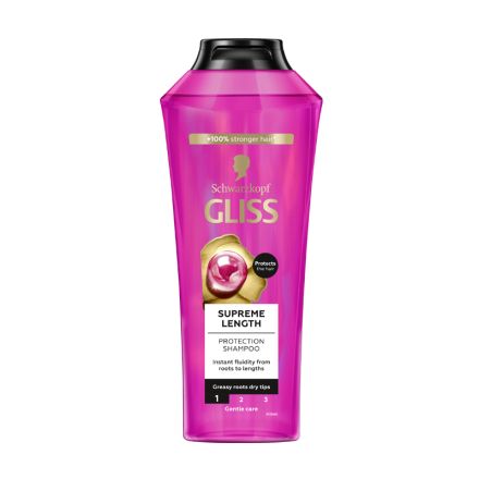 GLISS SUPREME LENGTH Шампоан за дълга коса, 400 мл.