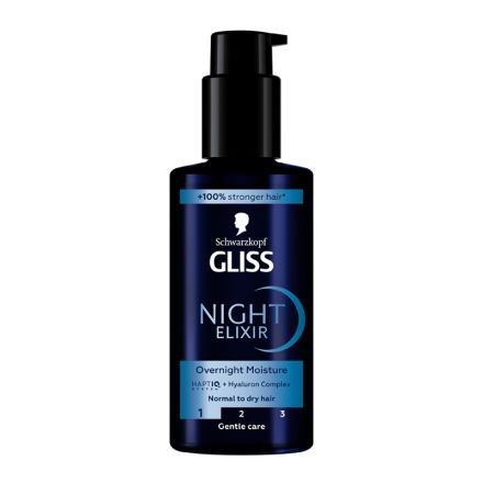 GLISS AQUA REVIVE Нощен еликсир за суха коса, 100мл