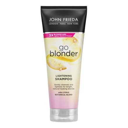 JOHN FRIEDA GO BLONDER Изсветляващ шампоан за коса, 250 мл.