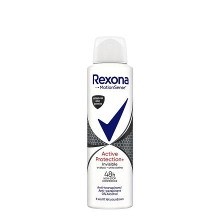 REXONA  ACTIVE PROTECTION+ INVISIBLE Дамски део спрей, 150 мл