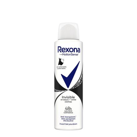 REXONA INVISIBLE  Дамски део спрей, 150 мл