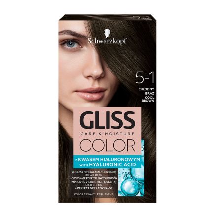 GLISS COLOR Боя за коса 5-1 Cool Brown