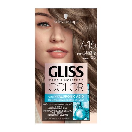 GLISS COLOR Боя за коса 7-16 Cool Ash blonde