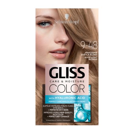 GLISS COLOR Боя за коса 9-48 Nude Light Blonde