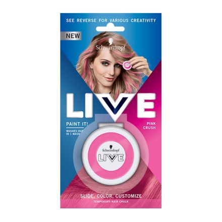 LIVE Paint It! Пастел за нетрайни кичури на косата Pink Crush