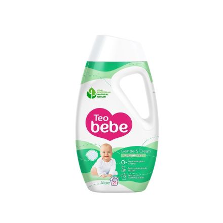 TEO BEBE GENTLE&CLEAN ALOE Течен перилен препарат, 21 пранета
