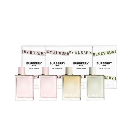 BURBERRY Дамски комплект 3 бр. Парфюмна вода & 1 бр. Тоалетна вода, 4 БР Х 5 МЛ