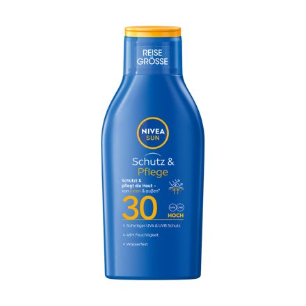 NIVEA Sun Хидратиращ слънцезащитен лосион SPF 30 мини, 100 мл