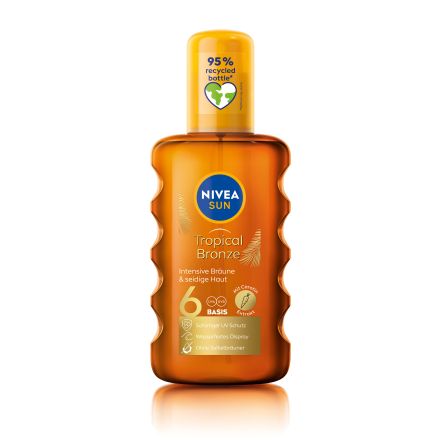 NIVEA SUN Спрей олио за слънце SPF6, 200 мл