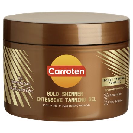 CARROTEN GOLD Интензивен гел за потъмянване с блясък, 150 мл