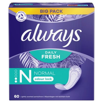 ALWAYS Ежедневни превръзки, 60 бр.