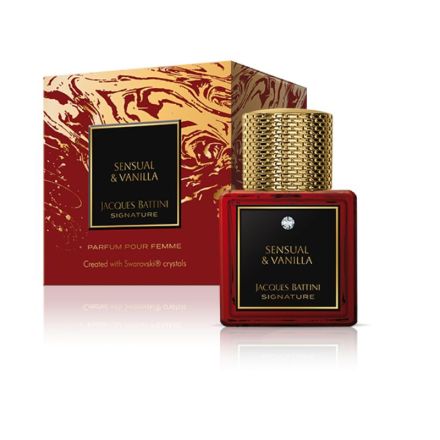 JACQUES BATTINI SWAROVSKI Sensual & Vanilla Signature Дамска парфюмна вода, 50 мл.