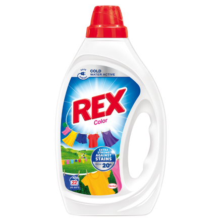 REX COLOR Течен перилен препарат, 22 пранета