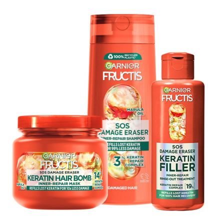 BEAUTY BOX GARNIER FRUCTIS Продукти за коса, 3 части
