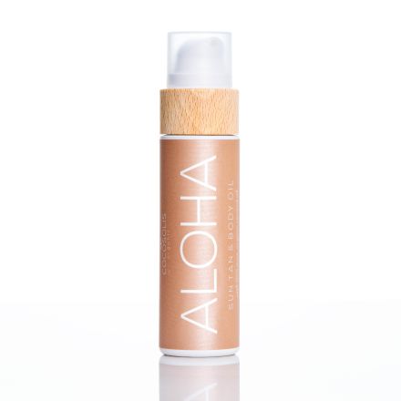 COCOSOLIS ALOHA Suntan & Body Натурално масло за бърз тен, 110 мл