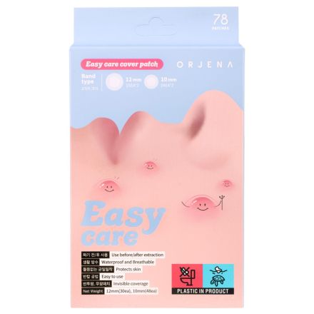 ORJENA EASY CARE COVER Пачове за акне, 78 бр.