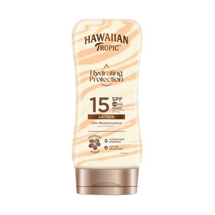 HAWAIIAN TROPIC Хидратиращ слънезащитен лосион SPF15, 180ml