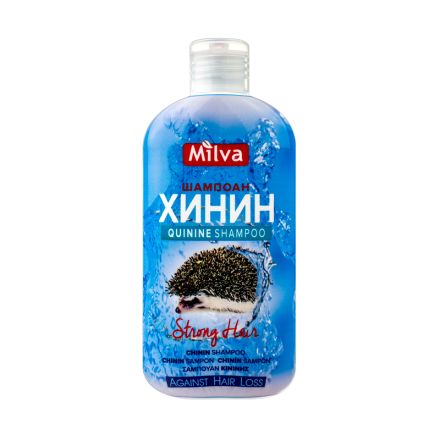 MILVA Шампоан за коса с хинин за стимулиране на растежа, 200 мл.
