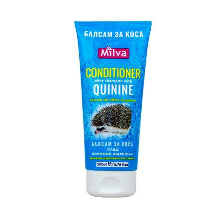 MILVA Балсам за коса след хининов шампоан, 200мл.