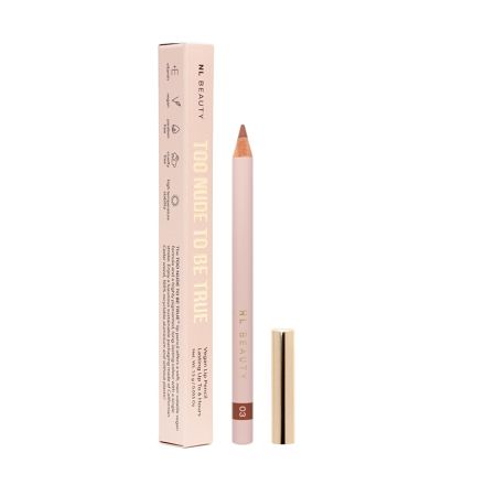 TOO NUDE TO BE TRUE NL BEAUTY™ 03 PASSION, Дълготраен Молив за Устни, Обогатен с Витамин Е
