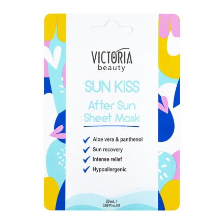VICTORIA BEAUTY SUN KISS Лист маска за след слънце, 20 мл