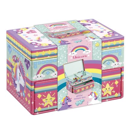 TOTUM Декорирай сам - Кутийка за бижута Еднорог