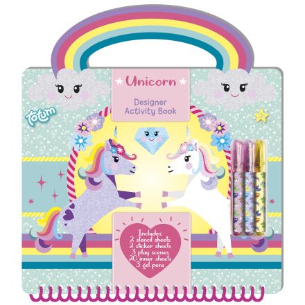 TOTUM Книжка с активности - Еднорог 